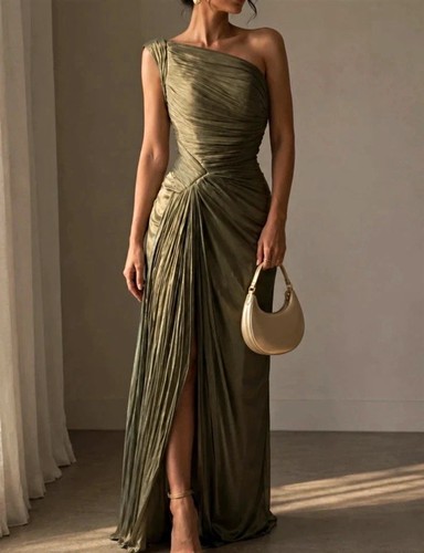 Damen abendkleid lang grün - damen,