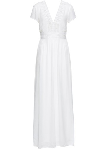 Sommer maxikleid mit spitze - sommer-maxikleid,