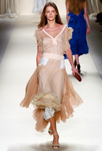 Chloé seiden abendkleid - chloé, midi