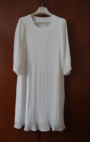 Damen kleid große plissee - damen,
