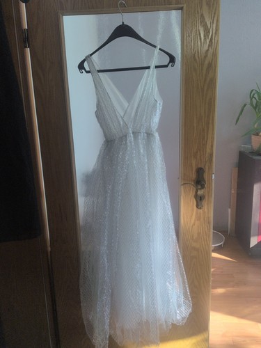 Damenkleid tüll weiß - damenkleid,,