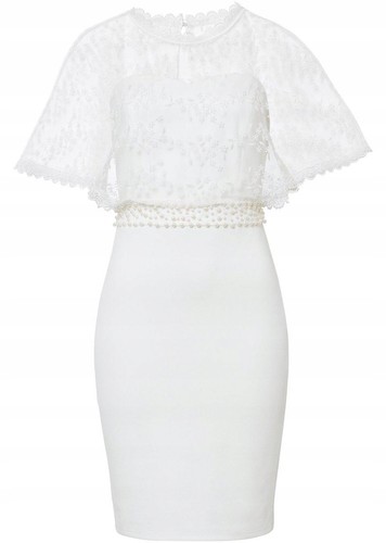 Festliches kleid mit spitze - mit,