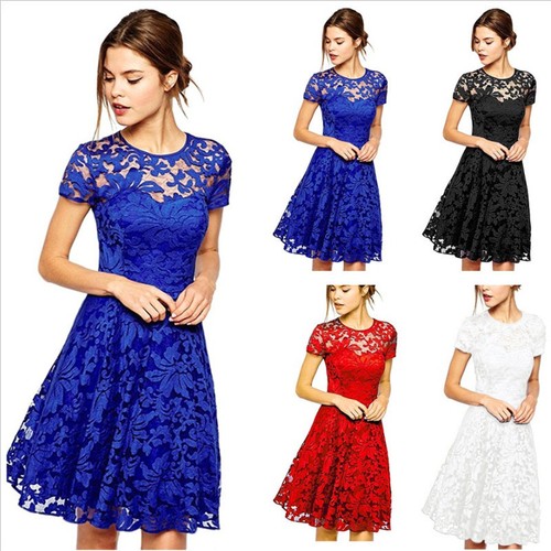 Spitze cocktaikleid ballkleid - spitze,