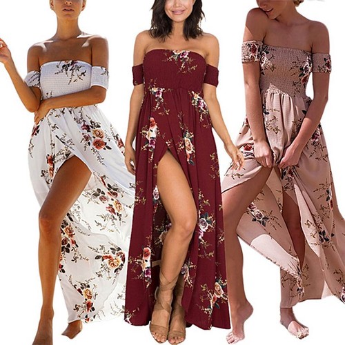 Damen sommer kleid festlich - damen,