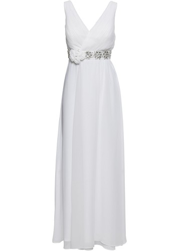 Maxikleid mit applikationen - maxikleid,