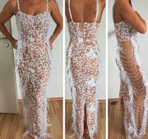 Bella barnett damen - damen, abendkleid